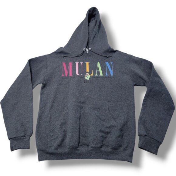 Disney Sweatshirt Size Small S Disney's Mulan Hoodie Pullover Sweatshirt Graphic - Picture 1 of 7